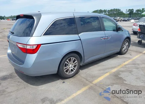 2012 Honda Odyssey Ex-L из США, поврежденный, VIN 5FNRL5H64CB093759